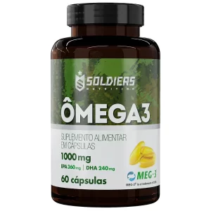 Ômega 3 60 Caps - 1000mg - Soldiers Nutrition