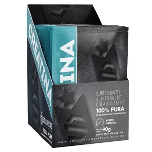 Creatina Monohidratada 30 Sachês 3g - 100% Pura Importada - Soldiers Nutrition